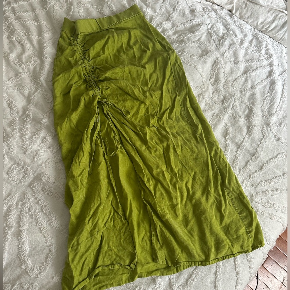 Zara Lime Green Skirt